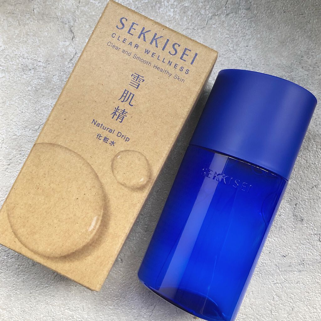 クリアウェルネス ナチュラル ドリップ/雪肌精/化粧水を使ったクチコミ（1枚目）