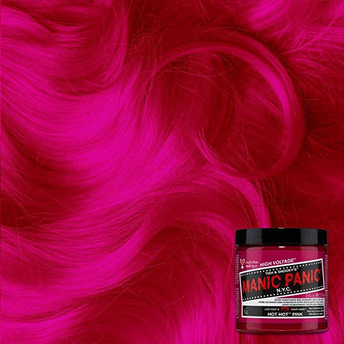 ヘアカラークリーム ホットホットピンク Hot Hot Pink
