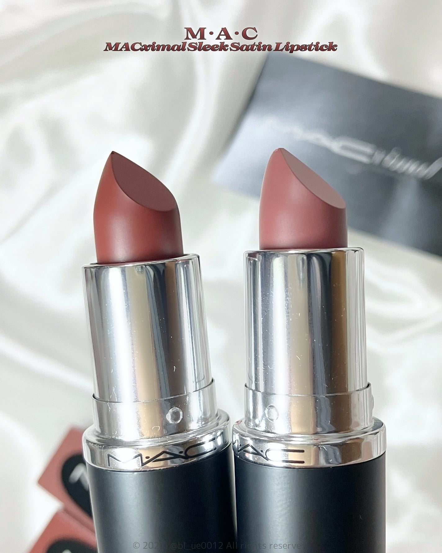 マキシマル スリーク サテン リップスティック/M・A・C/口紅を使ったクチコミ(3枚目)