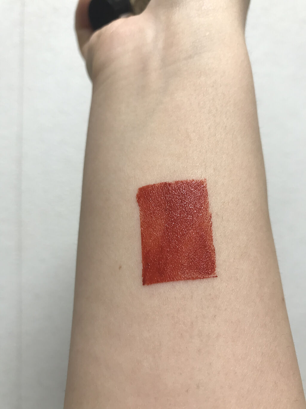 ラプソリュ ルージュ R02 ルビークィーン/LANCOME/口紅を使ったクチコミ（2枚目）