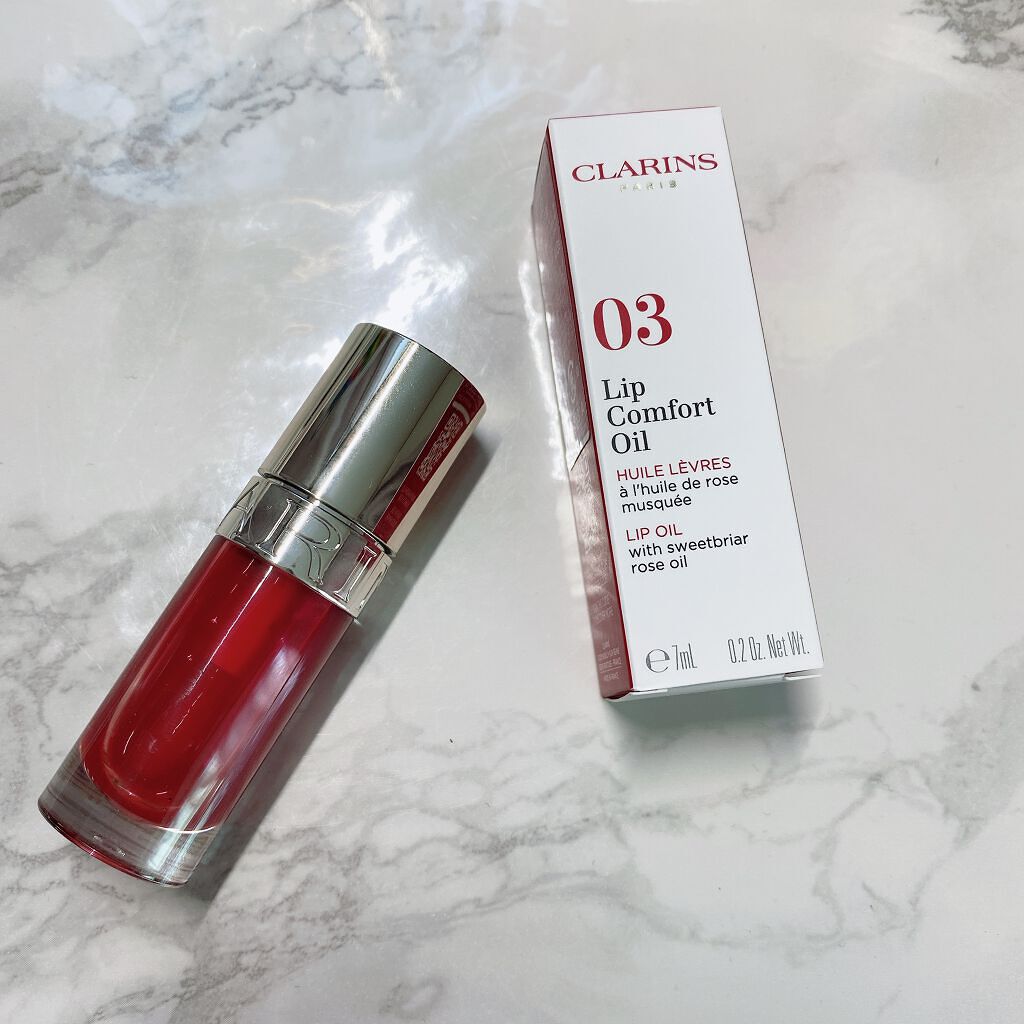 リップコンフォートオイル/CLARINS/リップグロスを使ったクチコミ(1枚目)