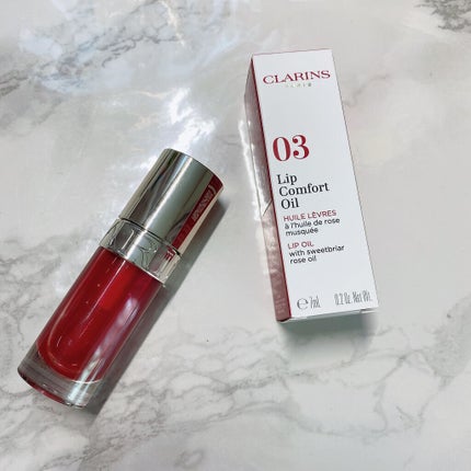 リップコンフォートオイル/CLARINS/リップグロスを使ったクチコミ(1枚目)