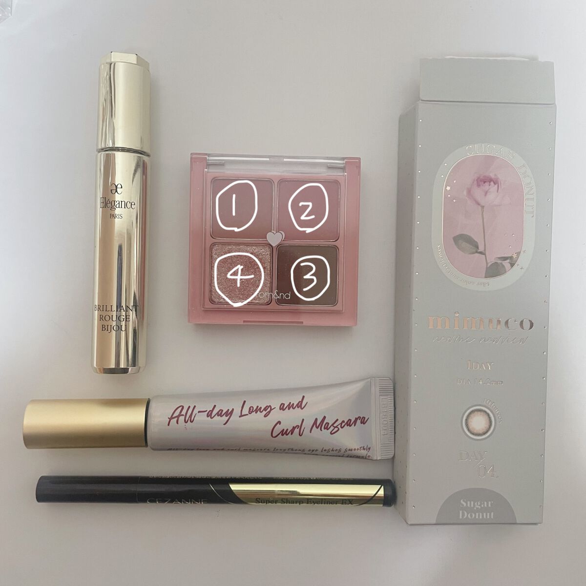 エレガンス リクイッド ルージュ ビジュー 101 RED/Elégance/口紅を使ったクチコミ（2枚目）