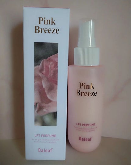 パフュームヘアパックインミスト Pink Breeze/Daleaf/アウトバストリートメントを使ったクチコミ(1枚目)
