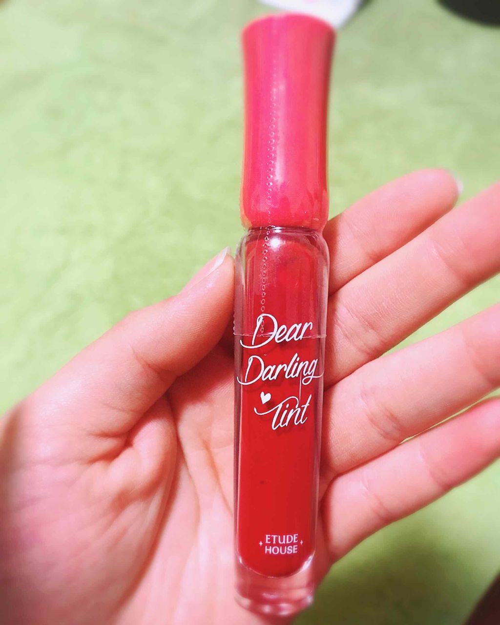 ディアダーリン ウォータージェルティント/ETUDE/リップティントを使ったクチコミ(1枚目)