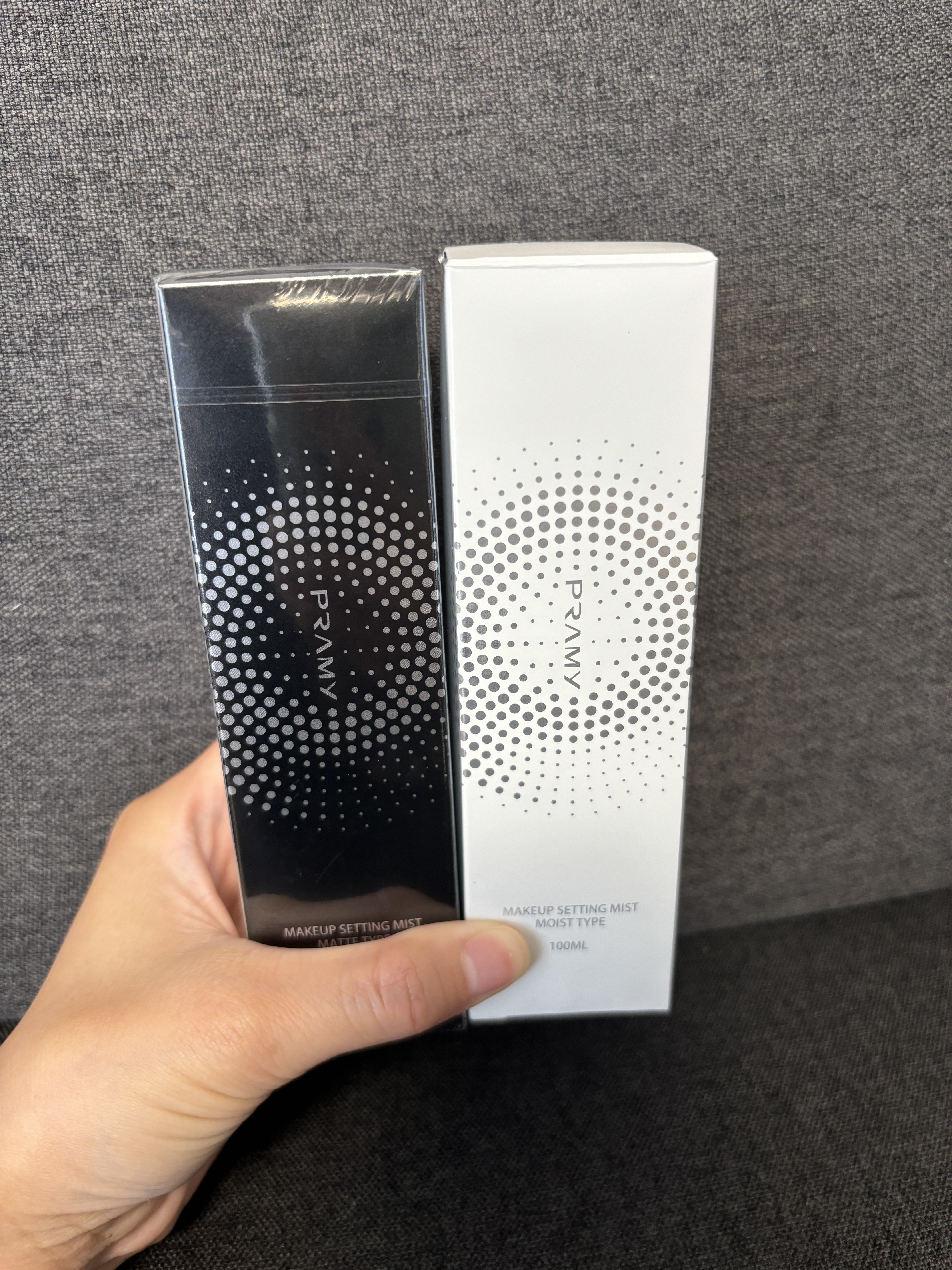 PRAMY メイクアップセッティングミスト モイストタイプ 100ml/PRAMY/フィックスミストを使ったクチコミ（1枚目）