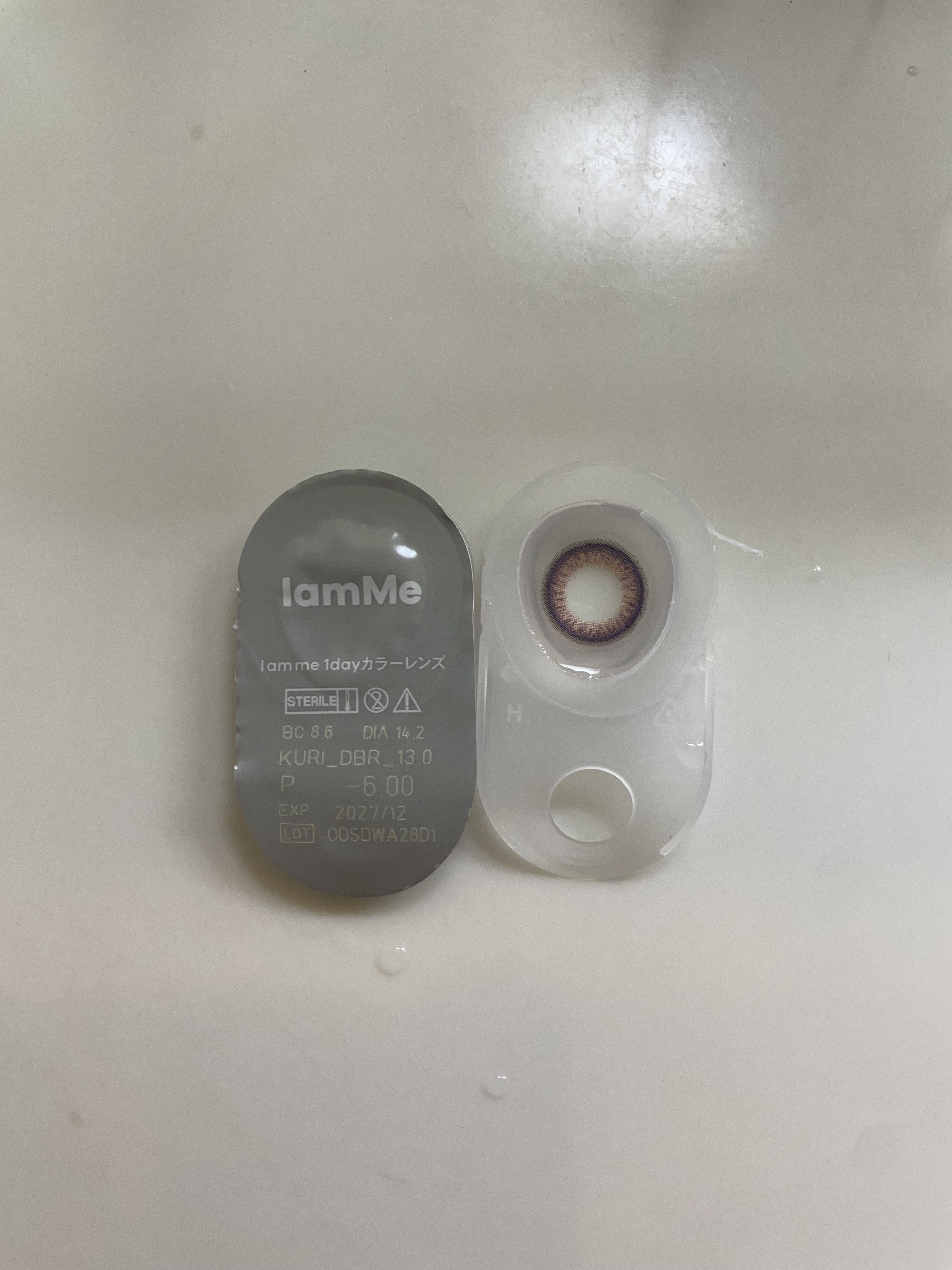 KURI-KURI/IamMe/カラーコンタクトレンズを使ったクチコミ（1枚目）