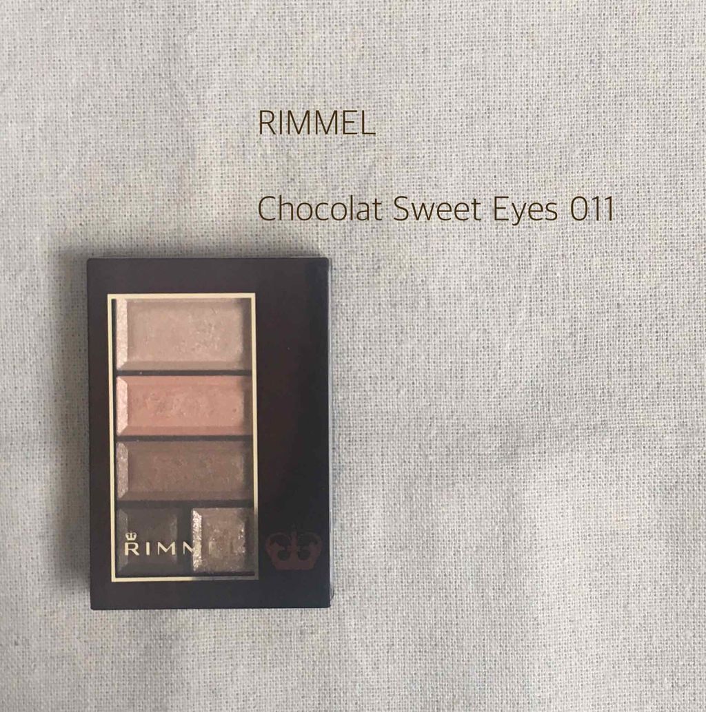 ショコラスウィート アイズ/リンメル ロンドン/アイシャドウパレットを使ったクチコミ(1枚目)
