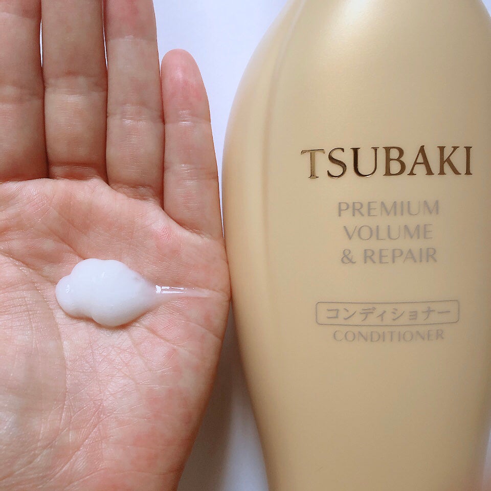 TSUBAKI プレミアム ボリューム&リペア シャンプー/コンディショナー/TSUBAKI/市販シャンプーを使ったクチコミ(2枚目)