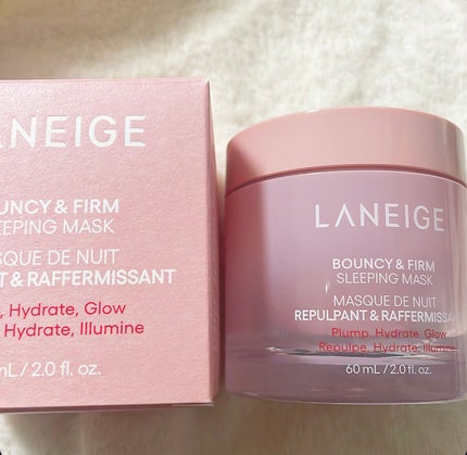 バウンシースリーピングマスク/LANEIGE/フェイスクリームを使ったクチコミ(1枚目)