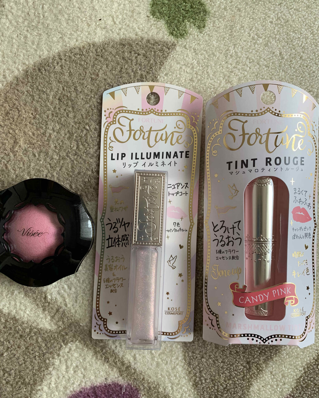 マシュマロティントルージュ/フォーチュン/リップティントを使ったクチコミ（1枚目）