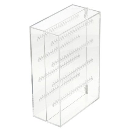 無印良品 アクリルネックレス・ピアスケース・見開きタイプ
