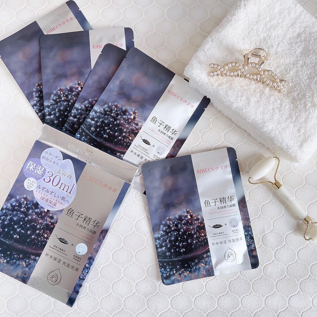 リベクス シーフラン キャビア モイストマスクBA1 /RIBECS/シートマスク・パックを使ったクチコミ（1枚目）