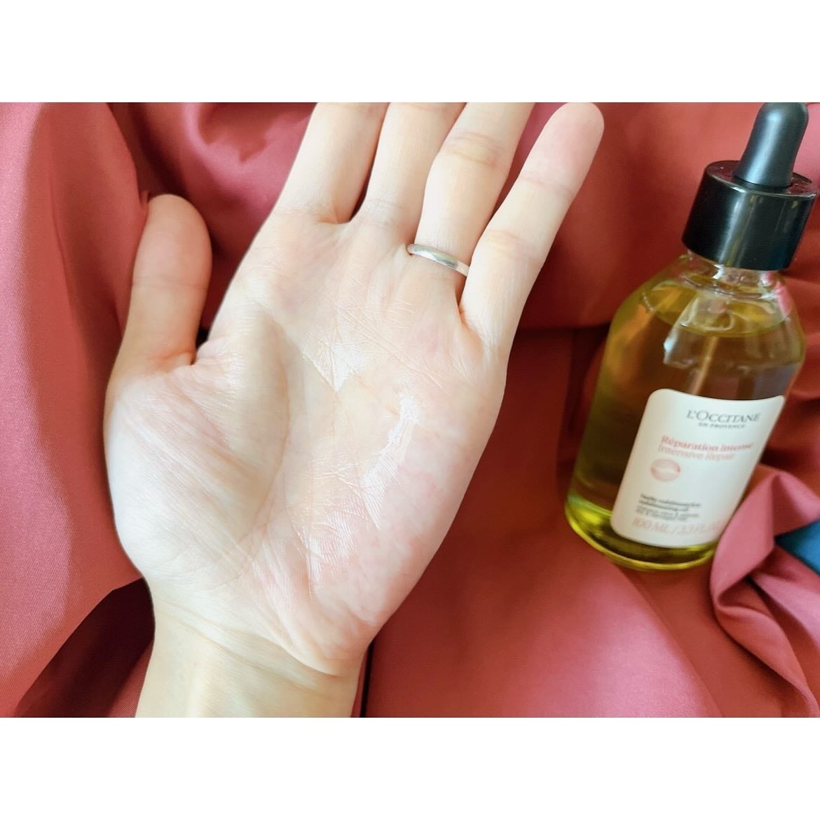 インテンシヴリペア ヘアオイル/L'OCCITANE/ヘアオイルを使ったクチコミ(4枚目)