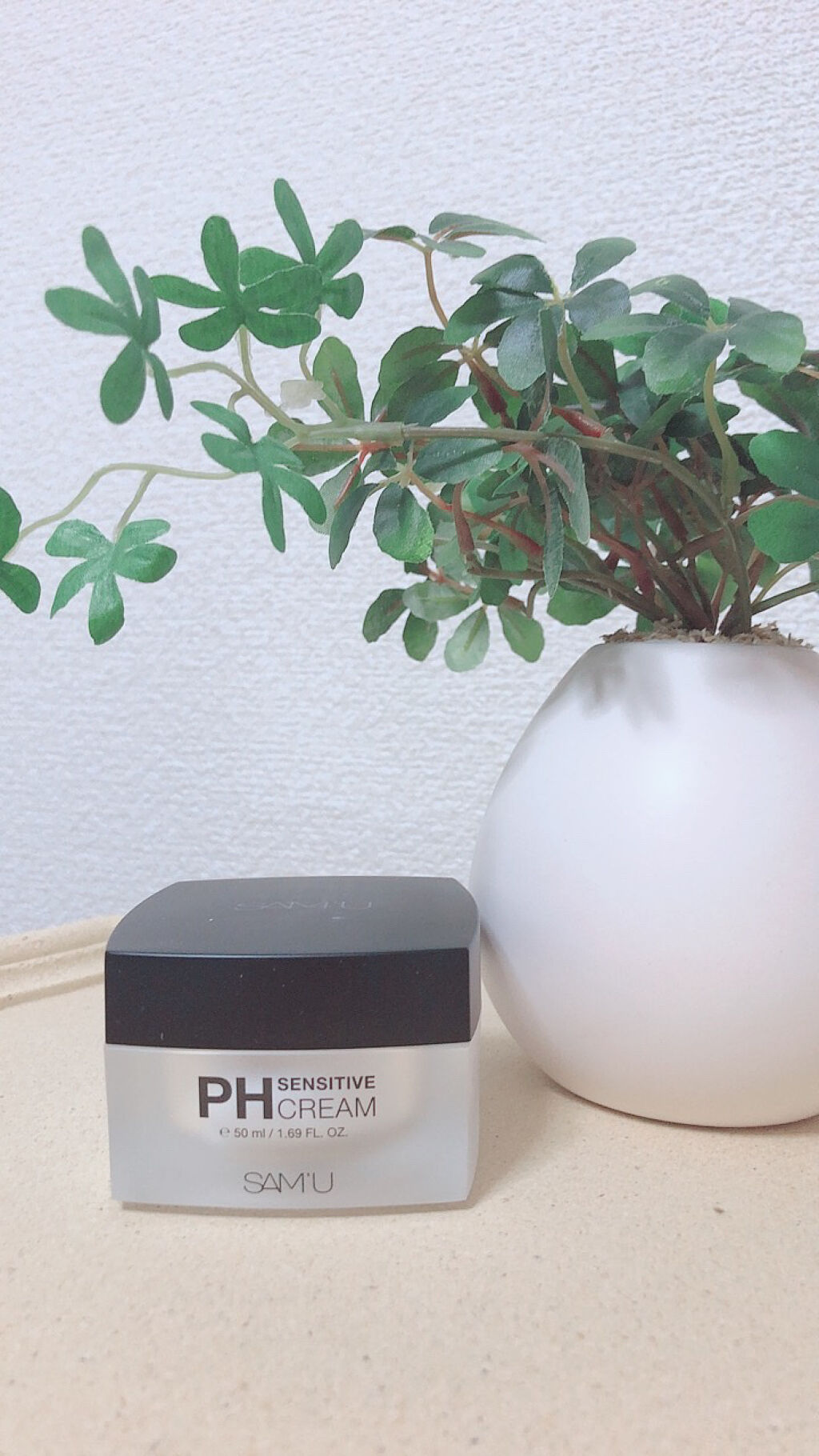 サミュ PHセンシティブクリーム/SAM'U/フェイスクリームを使ったクチコミ（1枚目）