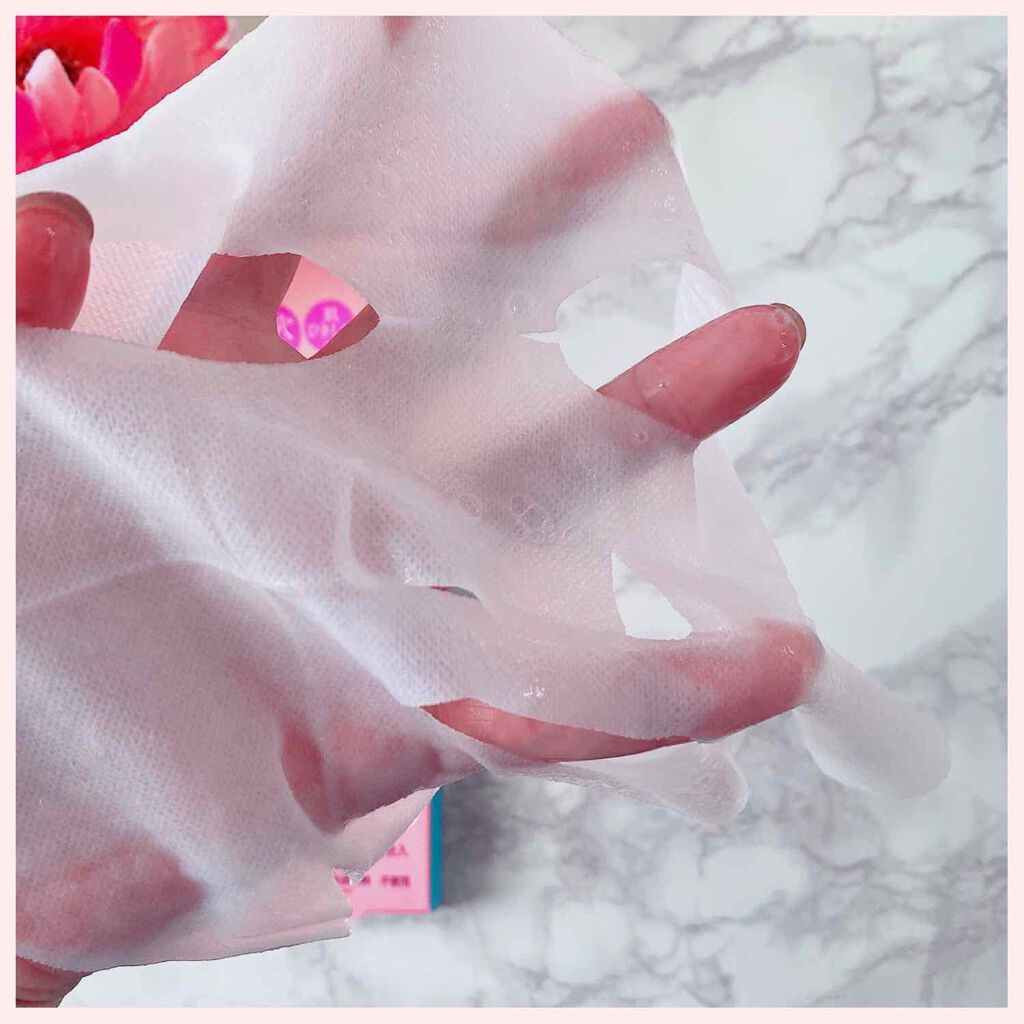 プレミアムセラムマスク ボックス イノセントスキン モモ/Pure Smile/シートマスク・パックを使ったクチコミ（3枚目）