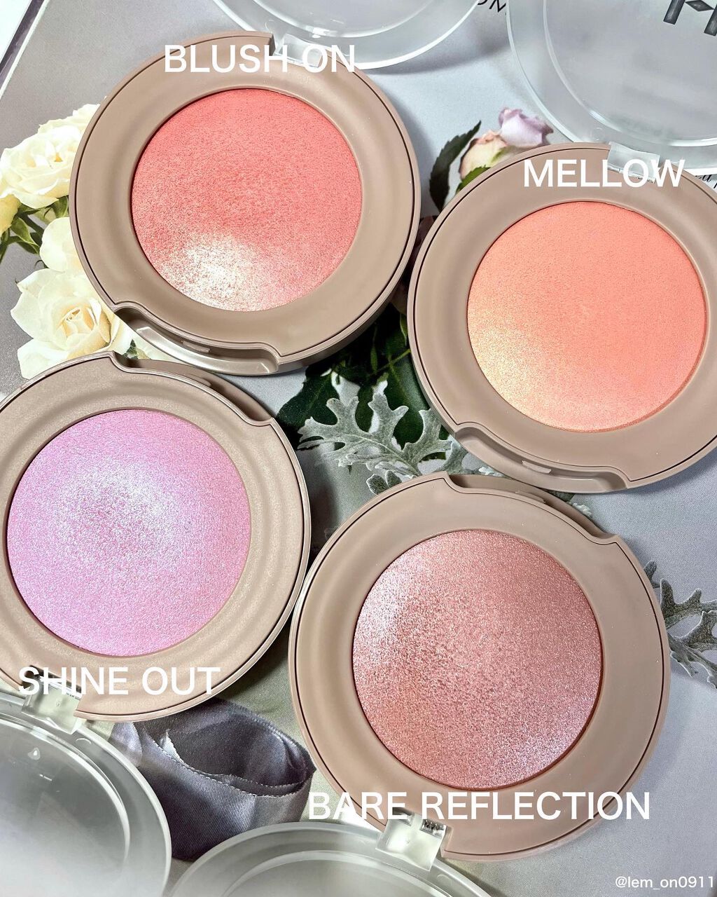 トゥルーディメンショングロウチーク/hince/パウダーチークを使ったクチコミ(2枚目)