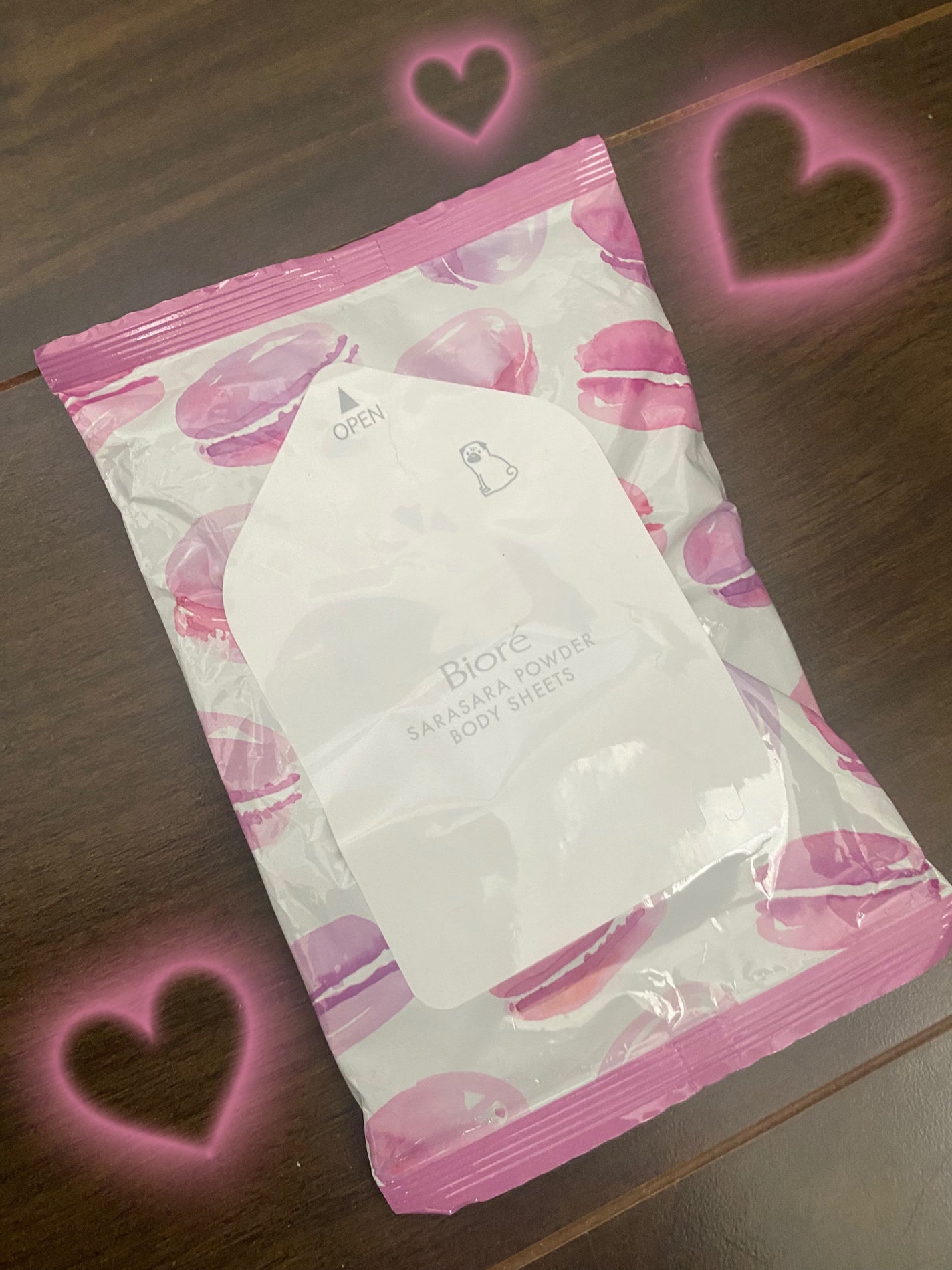 さらさらパウダーシート さわやかせっけんの香り/ビオレ/ボディシートを使ったクチコミ(1枚目)