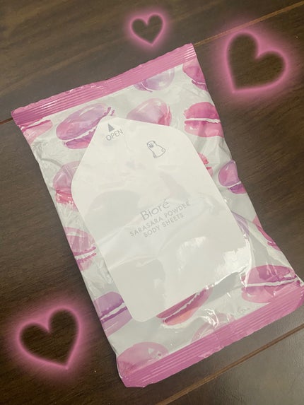 さらさらパウダーシート さわやかせっけんの香り/ビオレ/ボディシートを使ったクチコミ(1枚目)