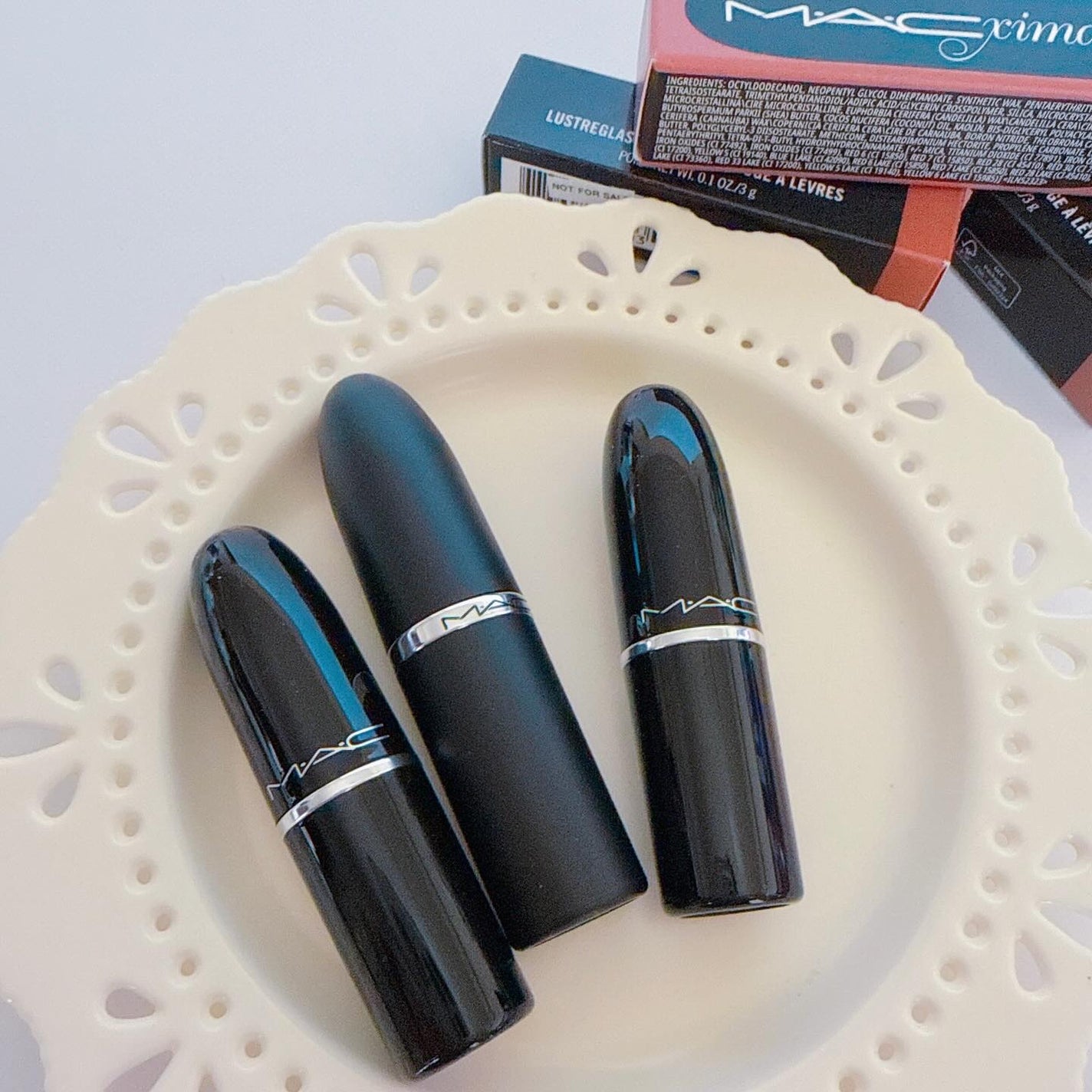 ラスターガラス リップスティック/M・A・C/口紅を使ったクチコミ(4枚目)