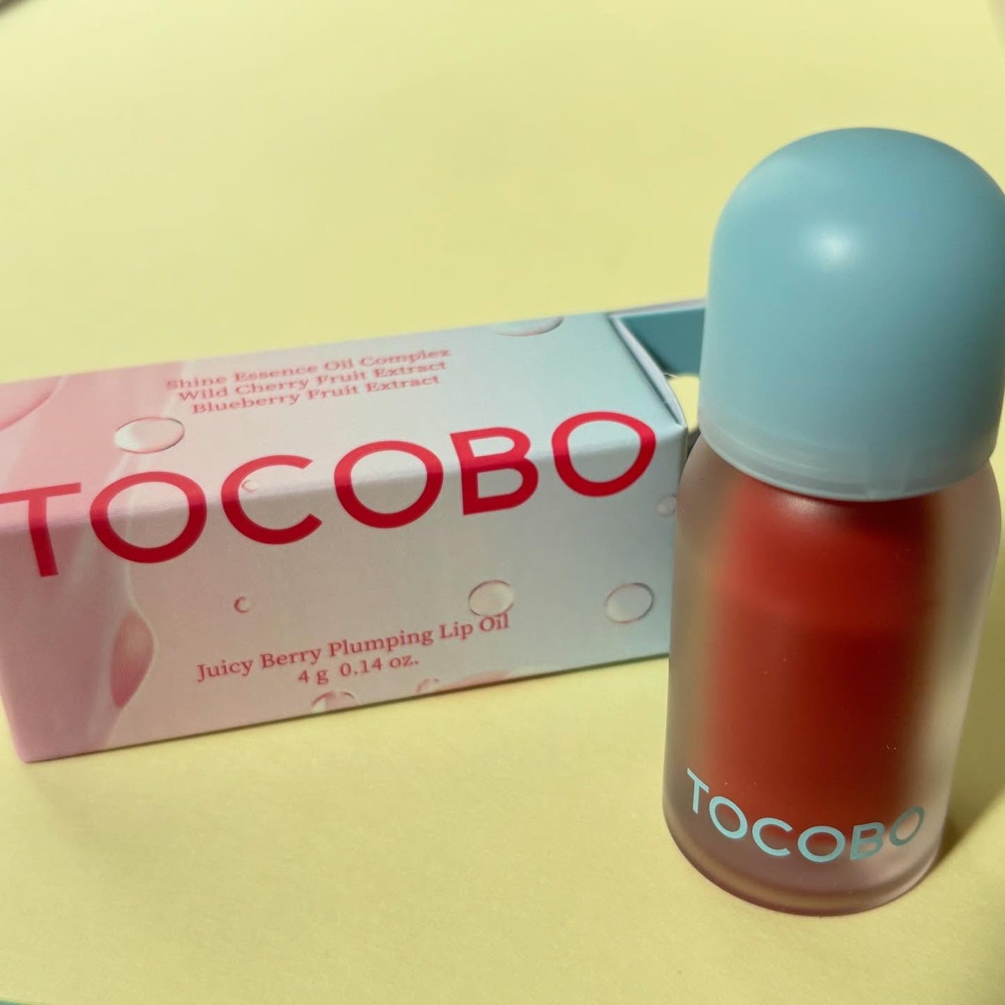 ジューシーベリープランピングリップオイル/TOCOBO/リップグロスを使ったクチコミ(8枚目)