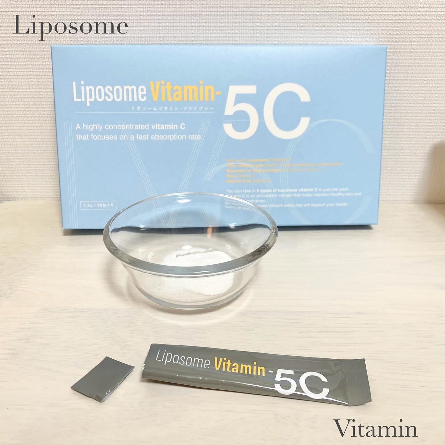 Liposome Vitamin - 5C/renaTerra/美容サプリメントを使ったクチコミ(1枚目)