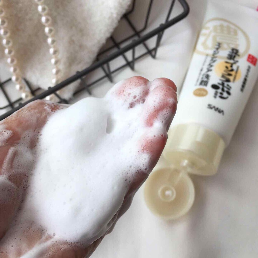 WRクレンジング洗顔 N/なめらか本舗/洗顔フォームを使ったクチコミ(4枚目)