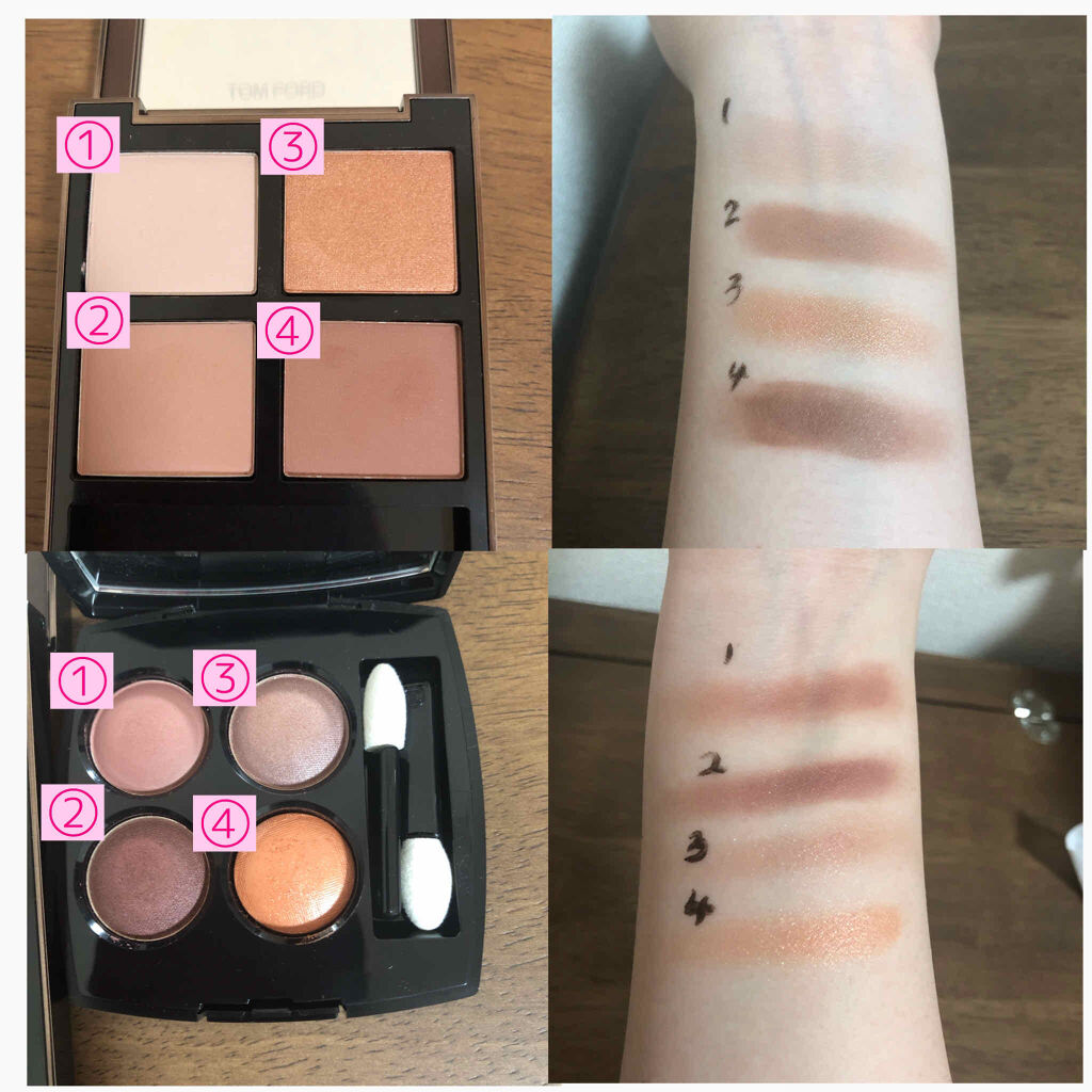 アイ カラー クォード/TOM FORD BEAUTY/アイシャドウパレットを使ったクチコミ（3枚目）
