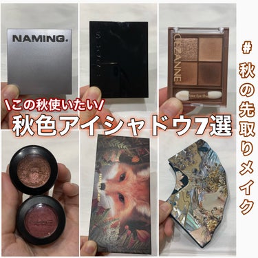 COLORFUL EYE PALETTE/NAMING./パウダーアイシャドウを使ったクチコミ（1枚目）