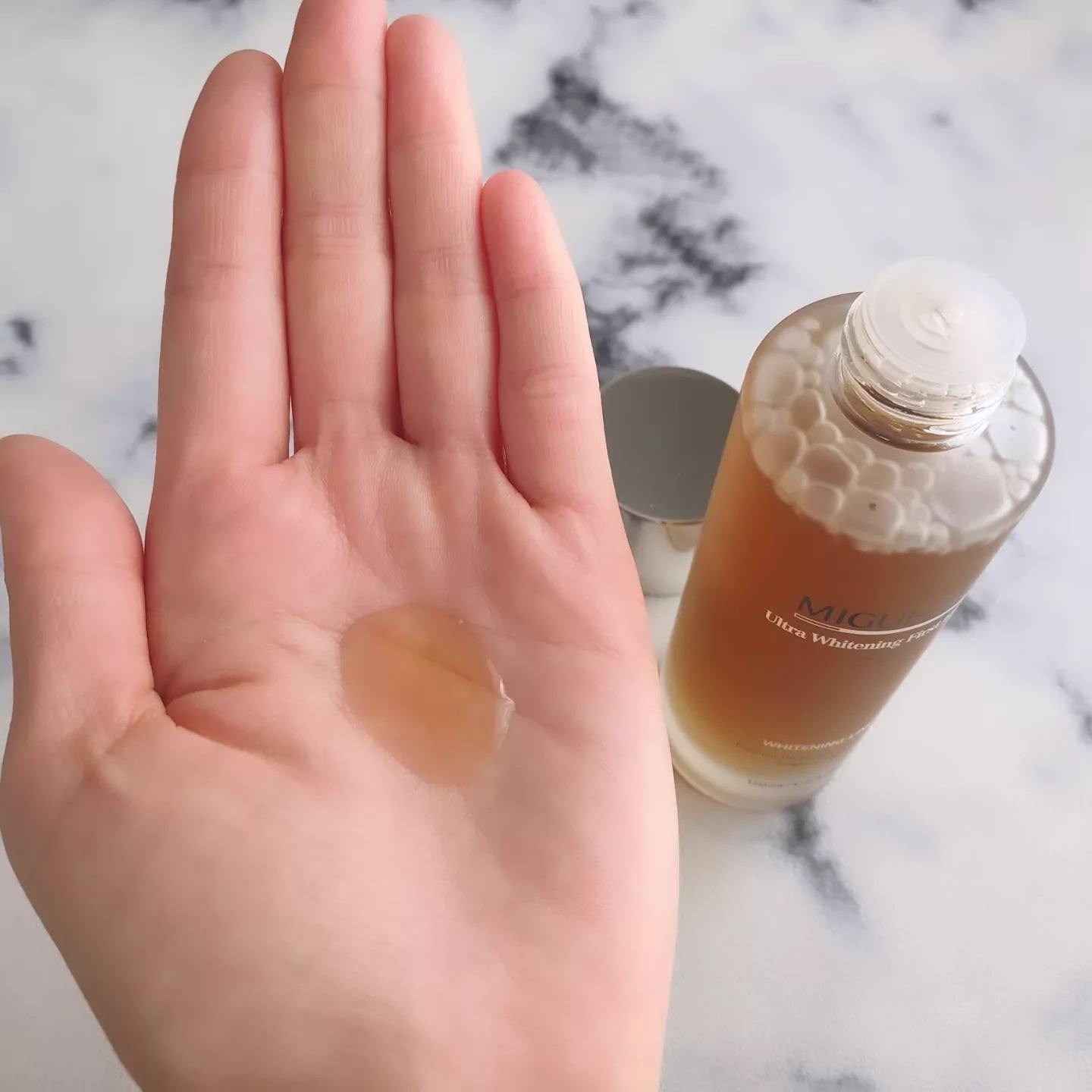 Ultra Whitening First Essence/MIGUHARA/ブースター・導入液を使ったクチコミ（2枚目）