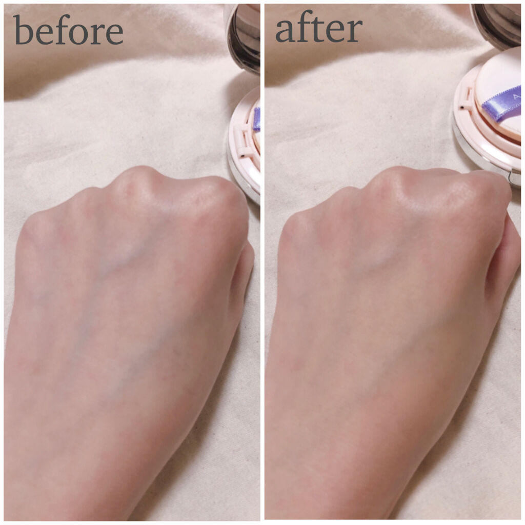 超スリムクッション/APRILSKIN/クッションファンデーションを使ったクチコミ（3枚目）