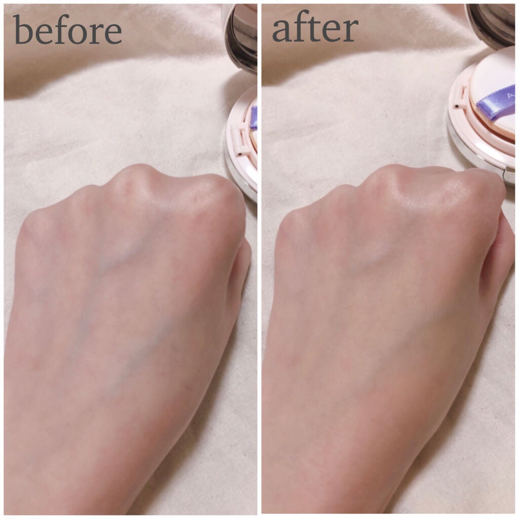 超スリムクッション/APRILSKIN/クッションファンデーションを使ったクチコミ(3枚目)