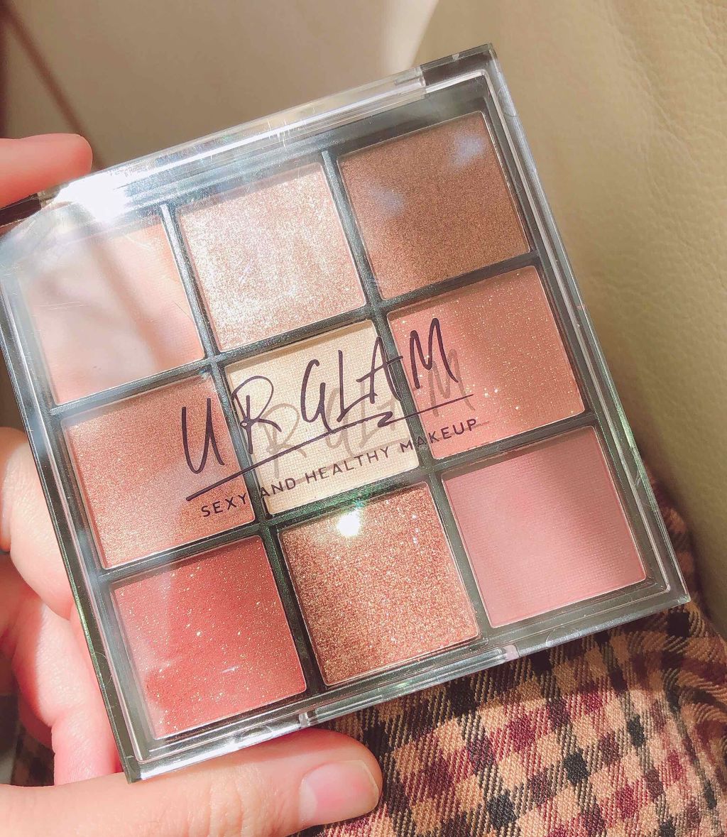 UR GLAM　BLOOMING EYE COLOR PALETTE/U R GLAM/アイシャドウパレットを使ったクチコミ（1枚目）
