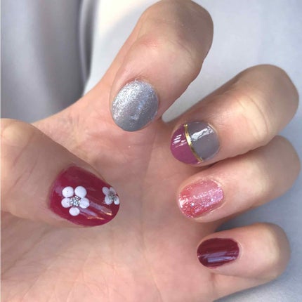 サンリオネイル/DAISO/マニキュアを使ったクチコミ(1枚目)