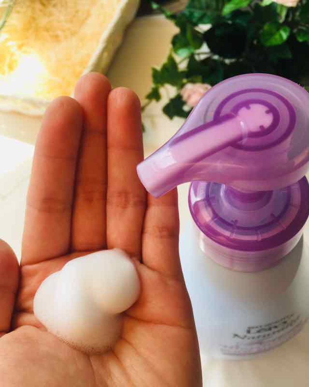 レイヴィーフォームボディシャンプーラベンダー/Leivy/ボディソープを使ったクチコミ(2枚目)