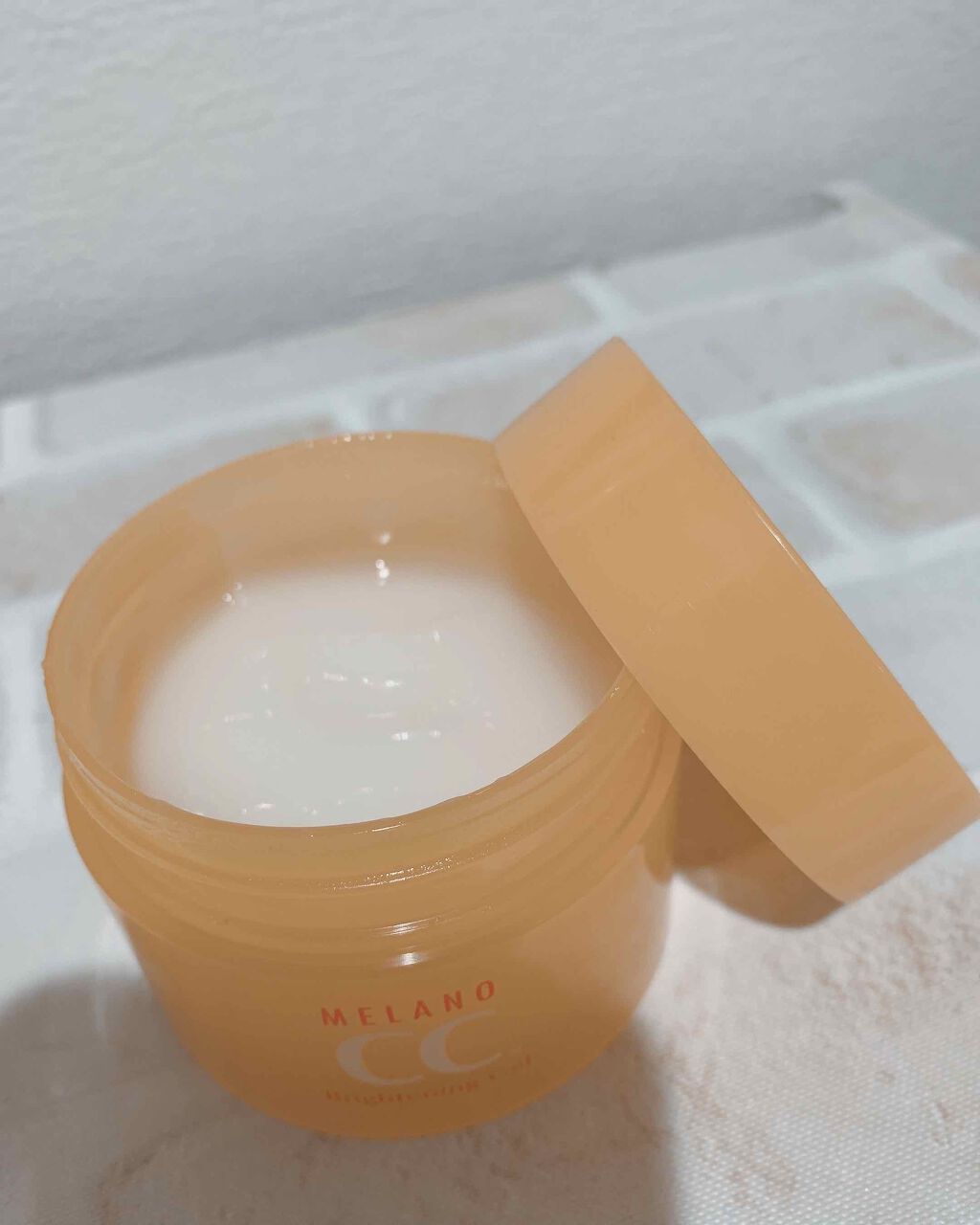 薬用しみ対策美白ジェル/メラノCC/フェイスクリームを使ったクチコミ（2枚目）