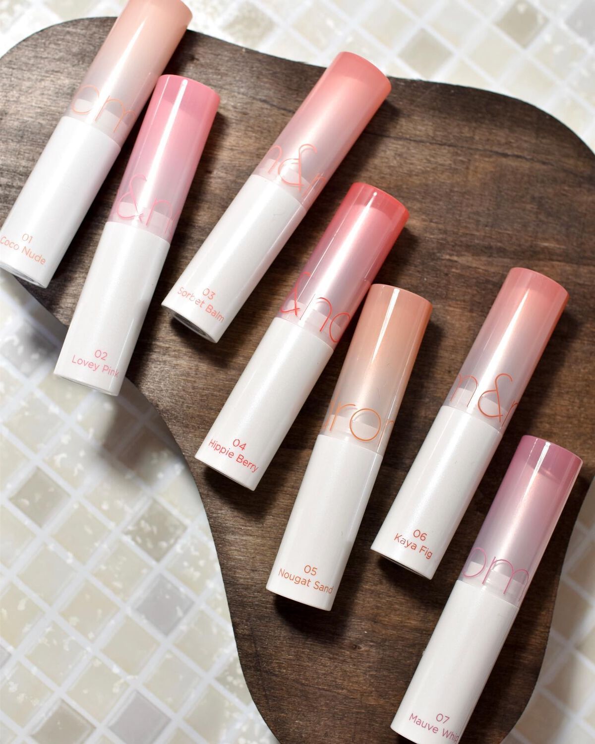 グラスティングメルティングバーム/rom&nd/リップバームを使ったクチコミ(4枚目)