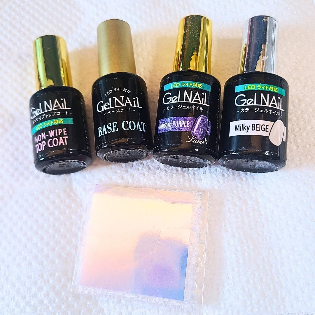 ジェルネイル/セリア/ジェルネイルを使ったクチコミ(2枚目)