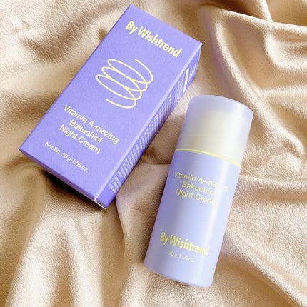 ビタミンA-mazingバクチオールナイトクリーム/By Wishtrend/フェイスクリームを使ったクチコミ(1枚目)