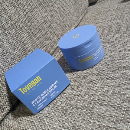 カラーフードシリーズホワイトホールサムクレンジングバーム/Tovegan/クレンジングバームを使ったクチコミ(1枚目)