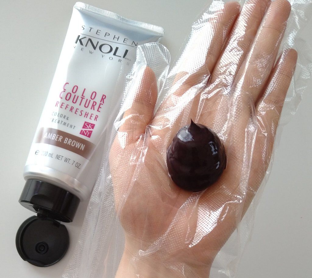 カラークチュール カラートリートメント 003 ブラウン/スティーブンノル ニューヨーク/ヘアカラーを使ったクチコミ（3枚目）