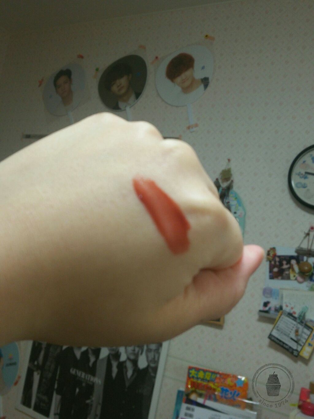 ディアダーリン ウォータージェルティント （アイスティント）/ETUDE/口紅を使ったクチコミ（2枚目）