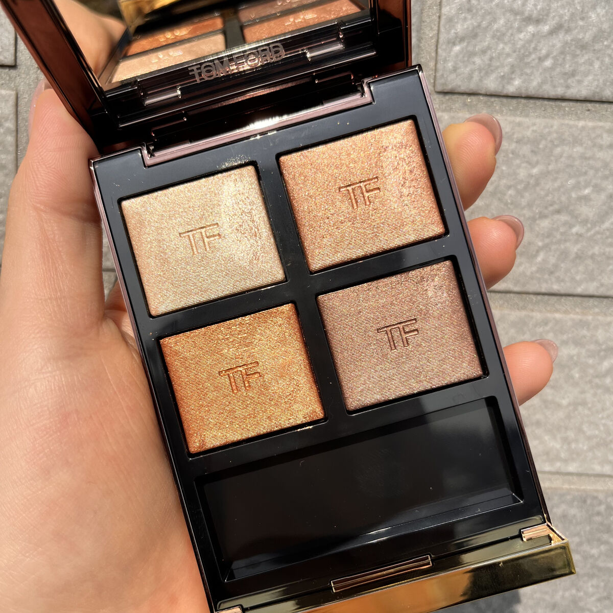 アイ カラー クォード/TOM FORD BEAUTY/アイシャドウパレットを使ったクチコミ（2枚目）