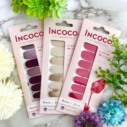 INCOCO インココ マニキュアシート/インココ/ネイルシールを使ったクチコミ(2枚目)