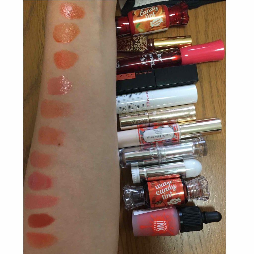 ディアダーリン ウォータージェルティント/ETUDE/リップティントを使ったクチコミ(2枚目)