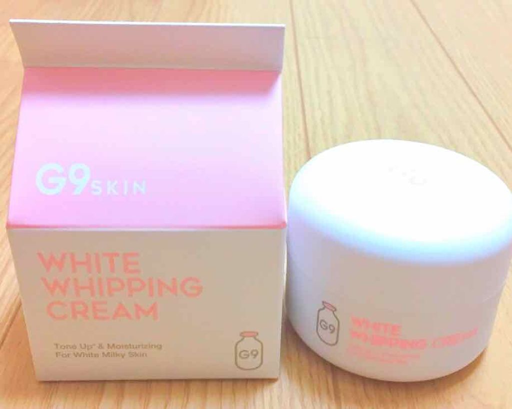 WHITE WHIPPING CREAM(ウユクリーム)/G9SKIN/化粧下地を使ったクチコミ(1枚目)