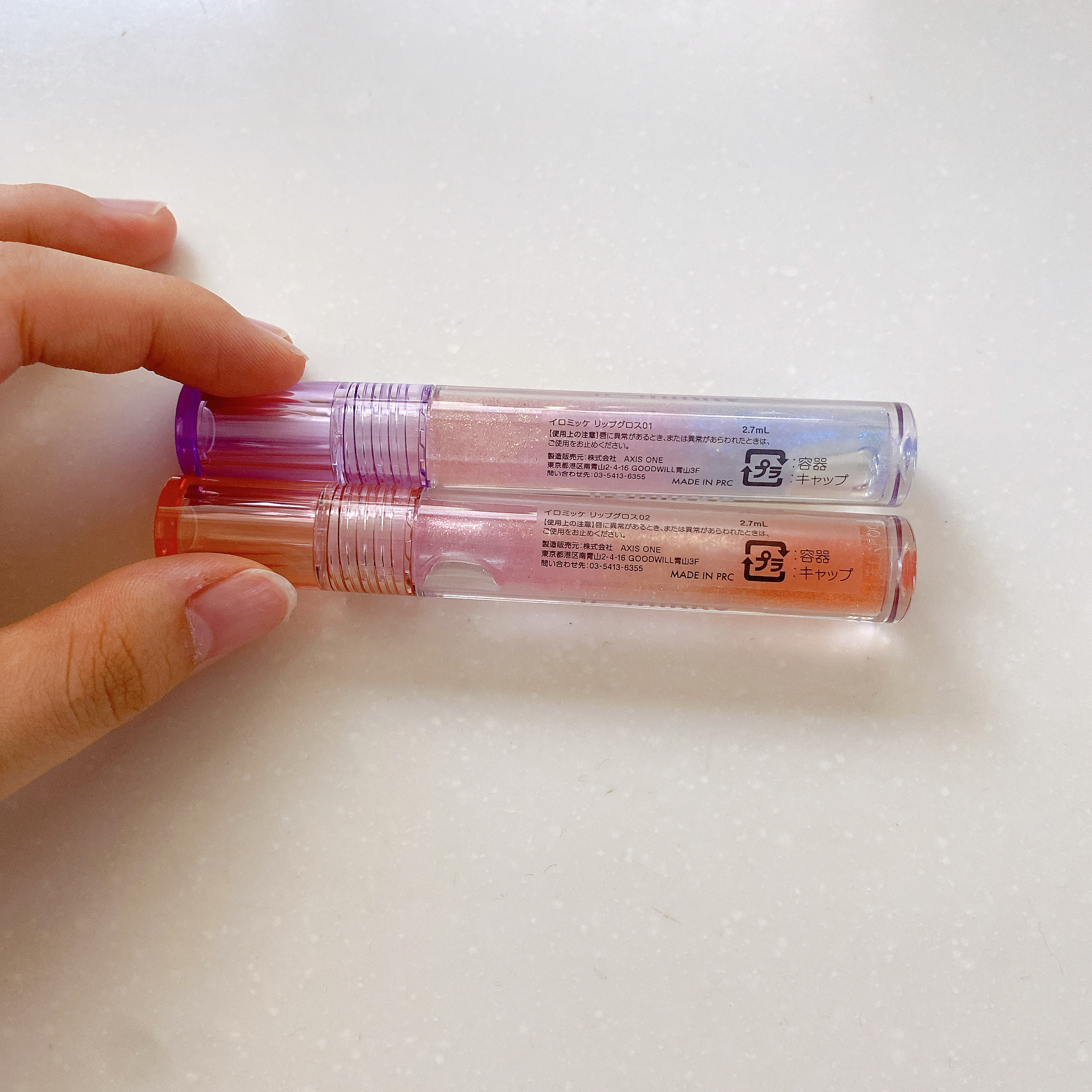 イロミッケ リップグロス/iromikke/リップグロスを使ったクチコミ（3枚目）