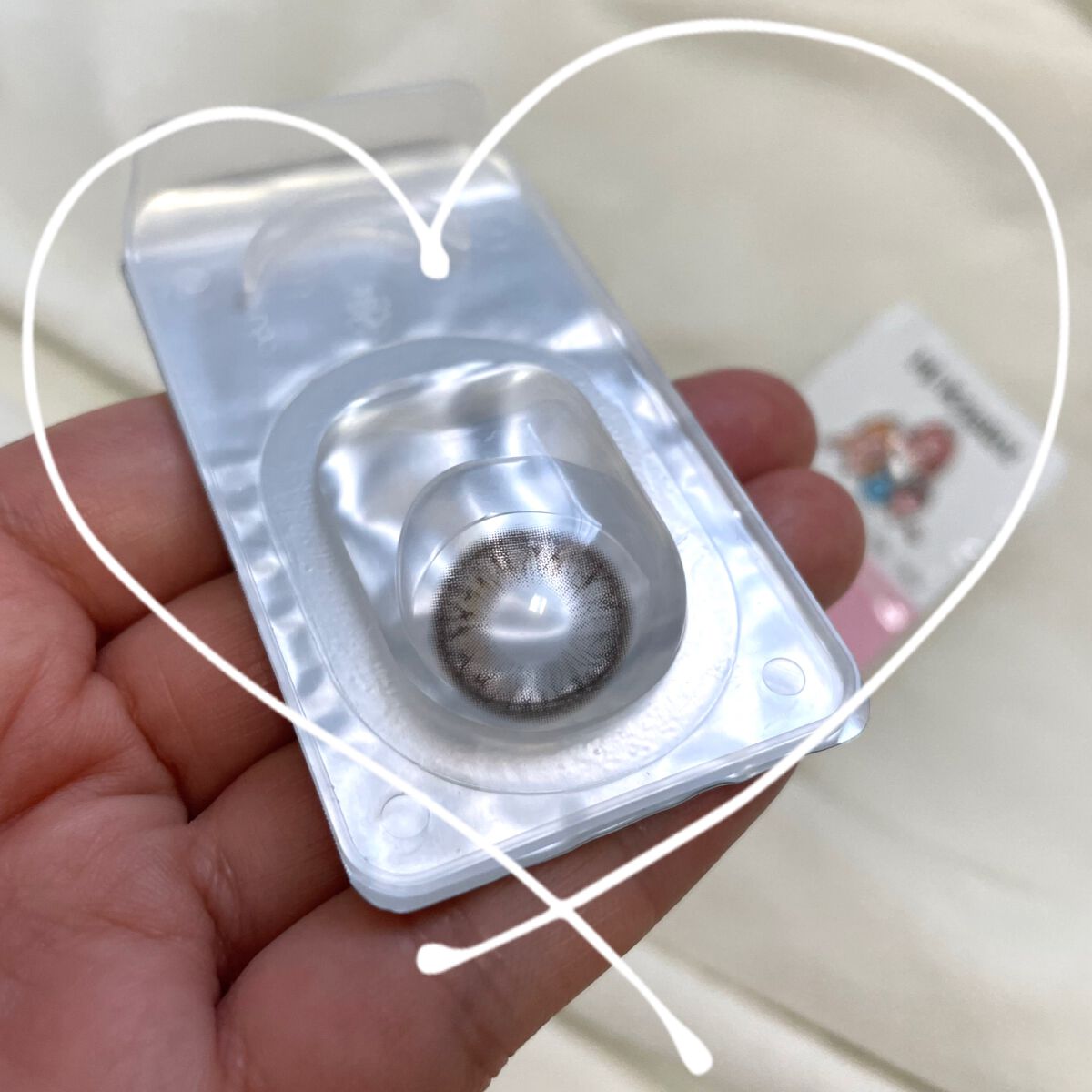 One & Only Kristin/Hapa kristin/カラーコンタクトレンズを使ったクチコミ(2枚目)