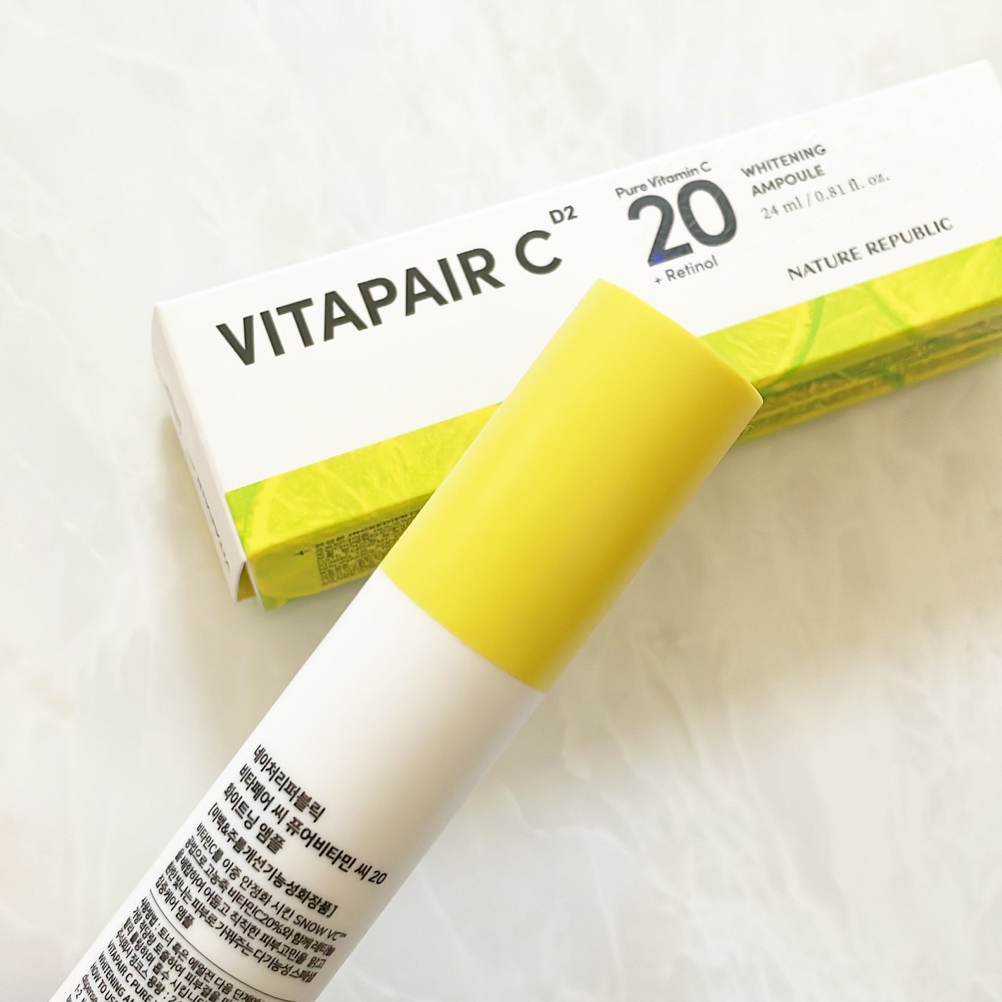 ビタペアC ビタレチ美容液/ネイチャーリパブリック/美容液を使ったクチコミ(2枚目)