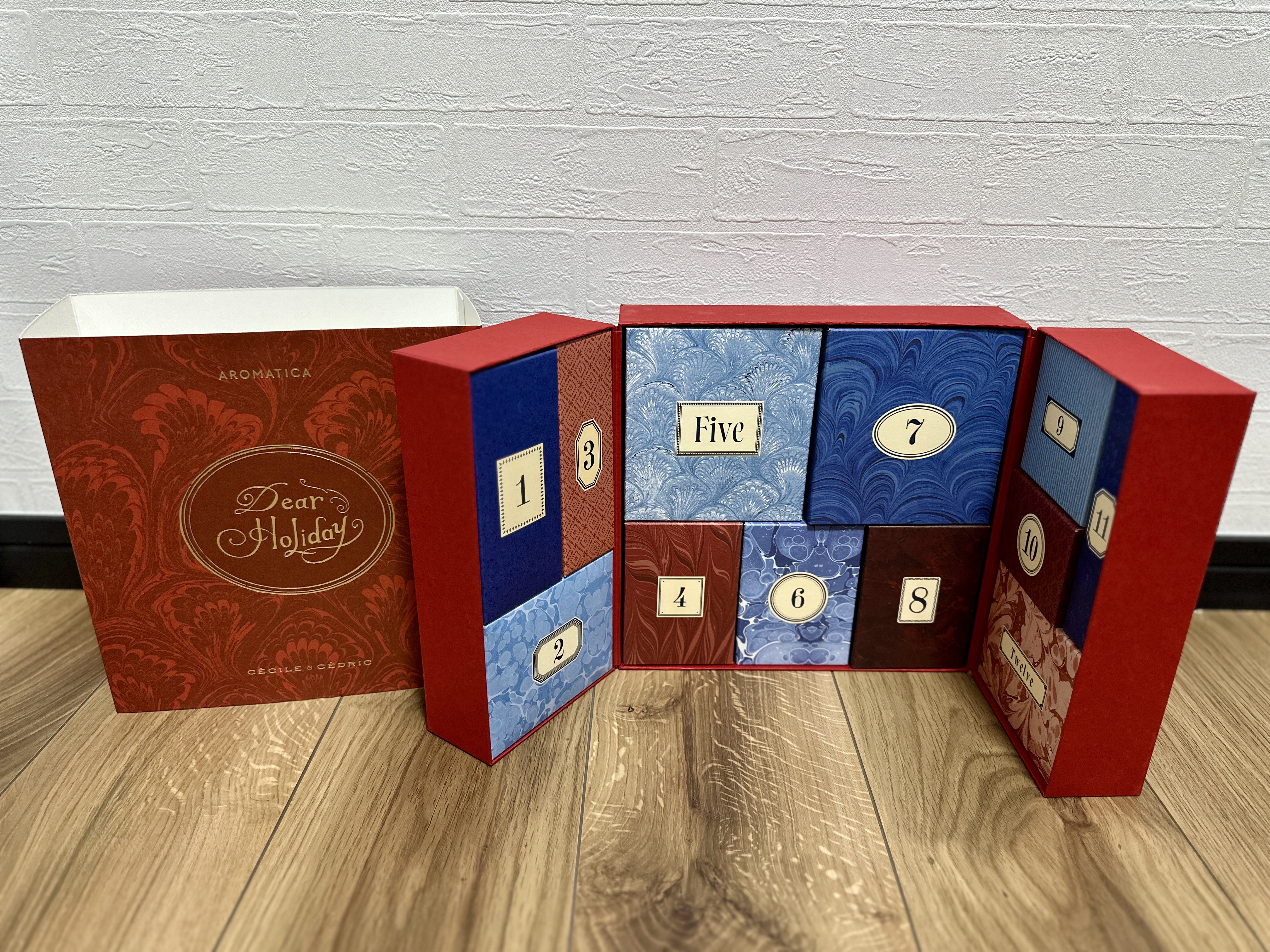 新品♡アロマティカ アドベントカレンダー2024 試してみた】2024年 アドベント カレンダー ディア ホリデー